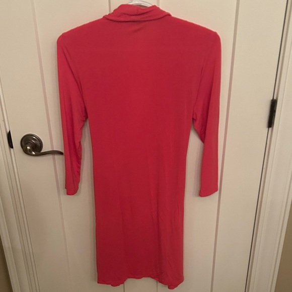 Elegant Coral Women's Robe by Tart Intimates, size L - Picture 4 of 5